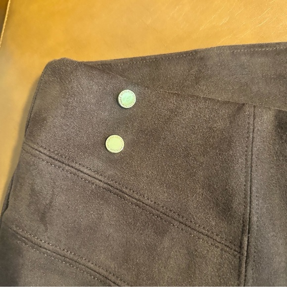 Marc New York Chocolate Suede Trousers - Picture 4 of 6